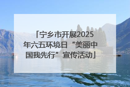 宁乡市开展2025年六五环境日“美丽中国我先行”宣传活动